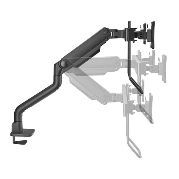 Skærm bord støtte Neomounts DS75S-950BL2 Sort 27"