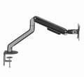 Miniatyrbild 5 av 10: Gembird MA-DA1-05 Skrivbordsmonterad justerbar monitorarm, 17”-32”, upp till 9 kg, rymdgrå