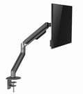 Miniatyrbild 10 av 10: Gembird MA-DA1-05 Skrivbordsmonterad justerbar monitorarm, 17”-32”, upp till 9 kg, rymdgrå