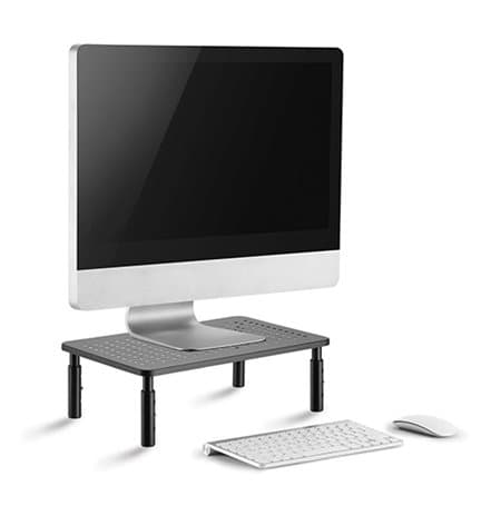 Gembird MS-TABLE-01 näyttöteline/teline Musta pöytä