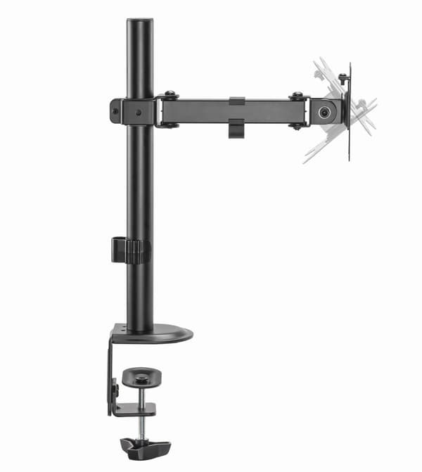 Gembird MA-D1-03 Pöytään kiinnitettävä yhden näytön varsi, 17"-32", 9kg