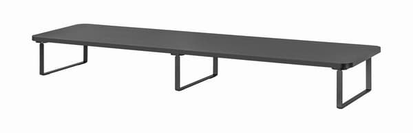 Gembird MS-TABLE2-01 Monitorstativ til 2 monitorer (langt rektangel) sort