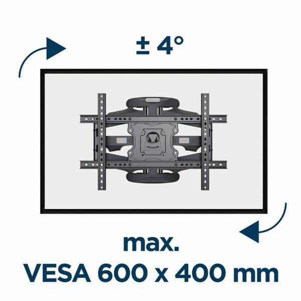 Vägghållare GEMBIRD WM-75ST-01 32" 75"