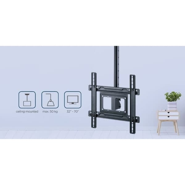 Vægkonsol GEMBIRD CM-70ST-01 32" 70"