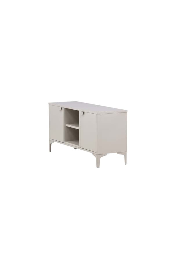 Piring TV-bord 2 dører 1 hylle beige.