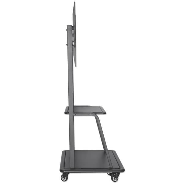 Manhattan 461665, Bärbart platt golvstativ, Svart, 2,54 m (100"), TV, 170 kg, 200 x 200 mm