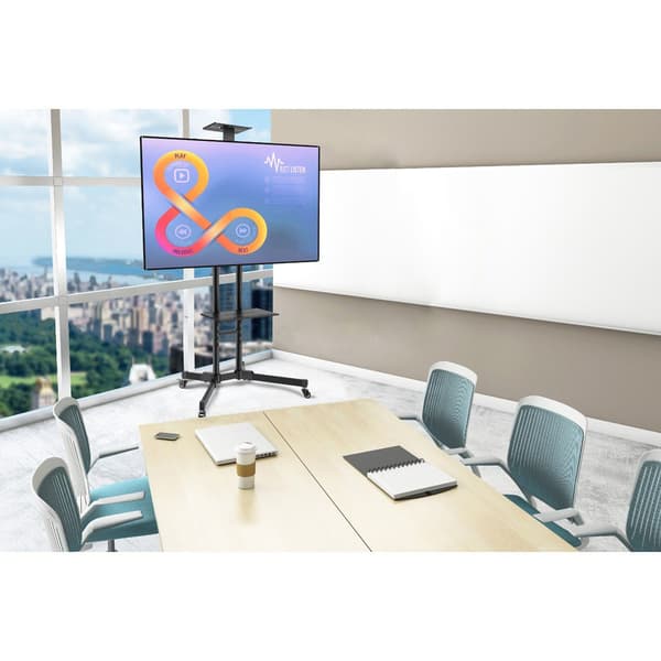 Newstar Plasma-m1700e Flat Screen Floor Stand 32-55´´ Svart