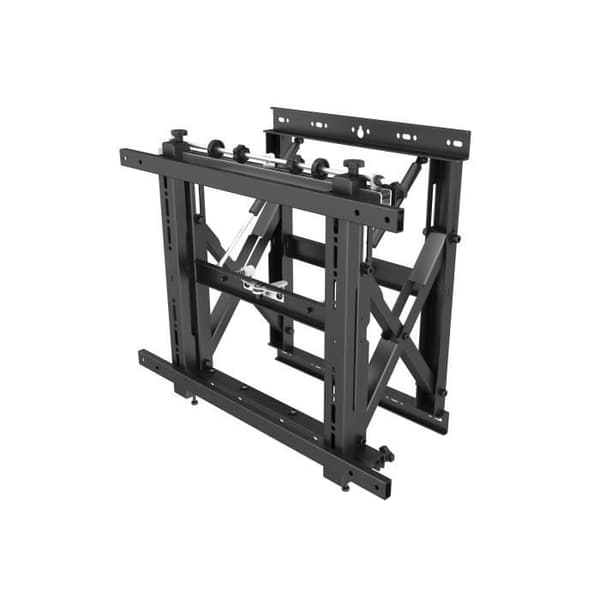 Platt väggfäste - EQUIP - 650325 - Justerbar - Svart - 48,3 cm (19'') - 139,7 cm (55'')
