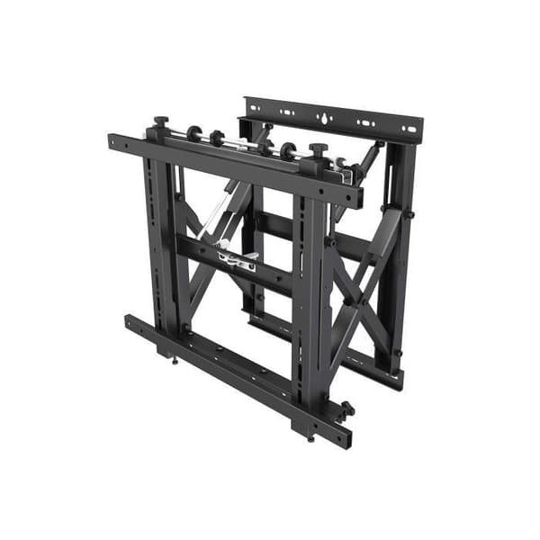 Platt väggfäste - EQUIP - 650325 - Justerbar - Svart - 48,3 cm (19'') - 139,7 cm (55'') Svart