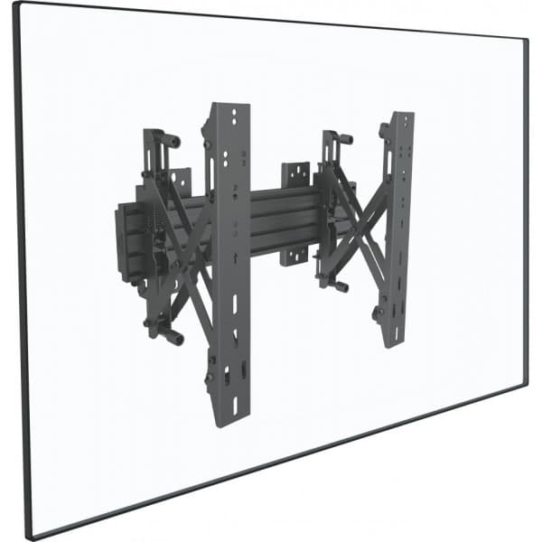 Multibrackets M Wallmount Pro MBW1U Push In Pop Out 48 cm -videovægbeslag til 40-65" skærme Sølv
