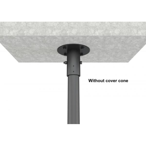Multibrackets M Floor To Ceiling Mount Pro 1U -lattia-katto asennusteline 40-65" näytölle