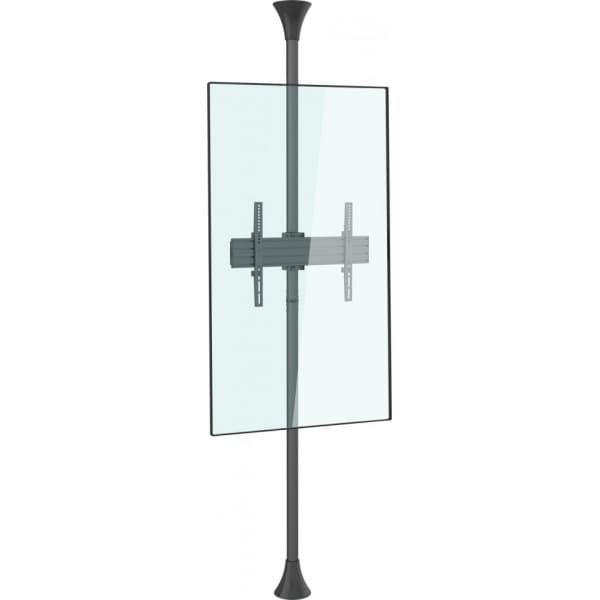 Multibrackets M Floor To Ceiling Mount Pro 1U - gulv til loft montering 40-65" skærm Sort