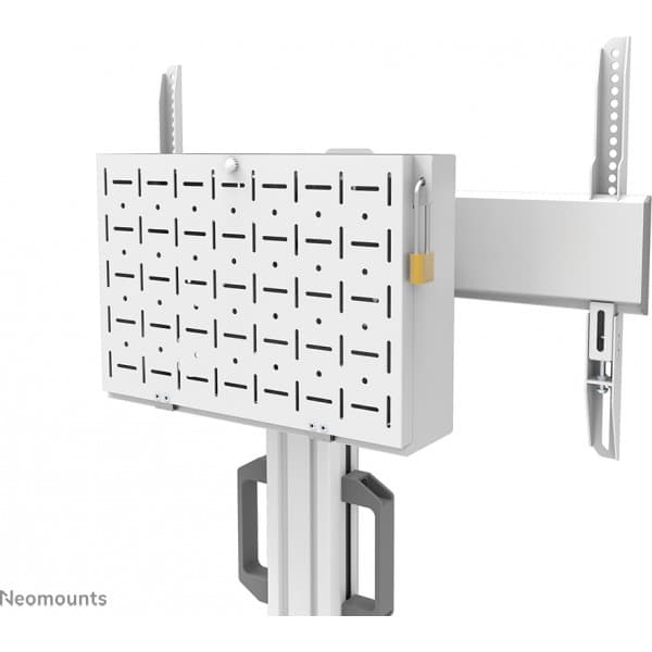 Neomounts Select FL50S-825WH1 - mobil golvstativ för platta TV-apparater upp till 75 tum