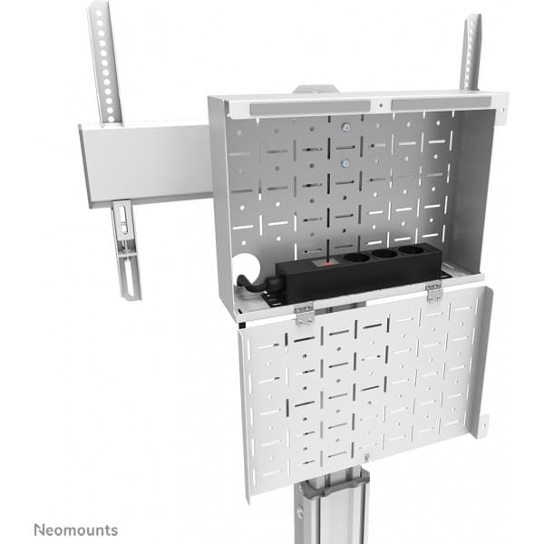Neomounts Select FL50S-825WH1 - mobil golvstativ för platta TV-apparater upp till 75 tum