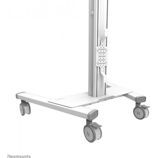 Neomounts Select FL50S-825WH1 - mobil golvstativ för platta TV-apparater upp till 75 tum