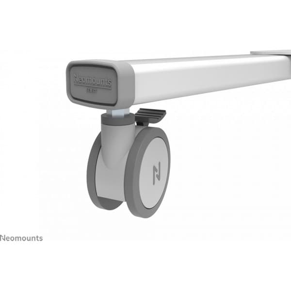Neomounts Select FL50S-825WH1 - mobil golvstativ för platta TV-apparater upp till 75 tum
