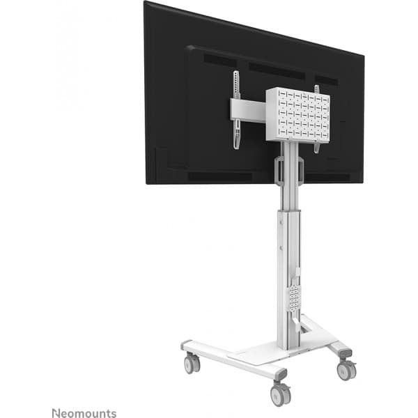 Neomounts Select FL50S-825WH1 - mobil golvstativ för platta TV-apparater upp till 75 tum