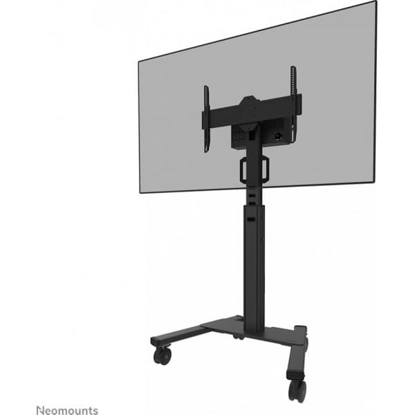 Neomounts Select FL50S-825BL1 - flyttbar golvvstlng flr platta sklrar upp till 75 tum Svart