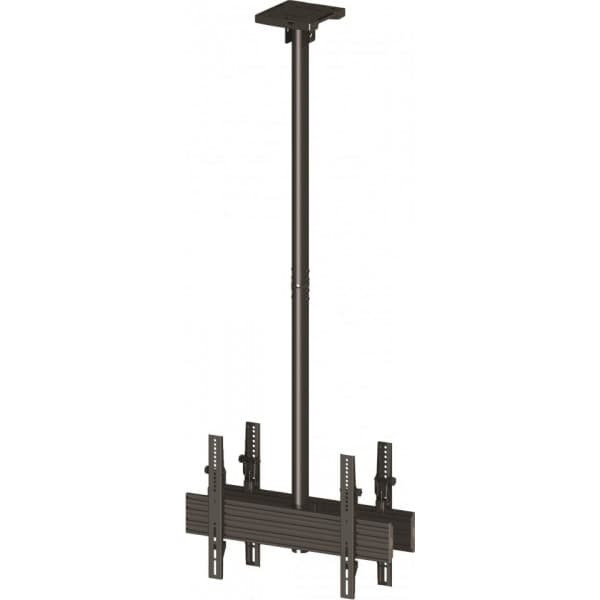 Multibrackets M Ceiling Mount Pro 1Ux2 -kattokiinnike kahdelle 40-65" näytölle
