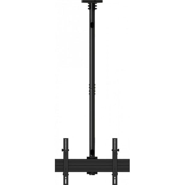 Multibrackets M Ceiling Mount Pro 1Ux2 -kattokiinnike kahdelle 40-65" näytölle