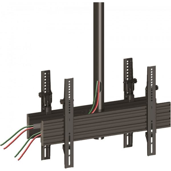 Multibrackets M Ceiling Mount Pro 1Ux2 -kattokiinnike kahdelle 40-65" näytölle
