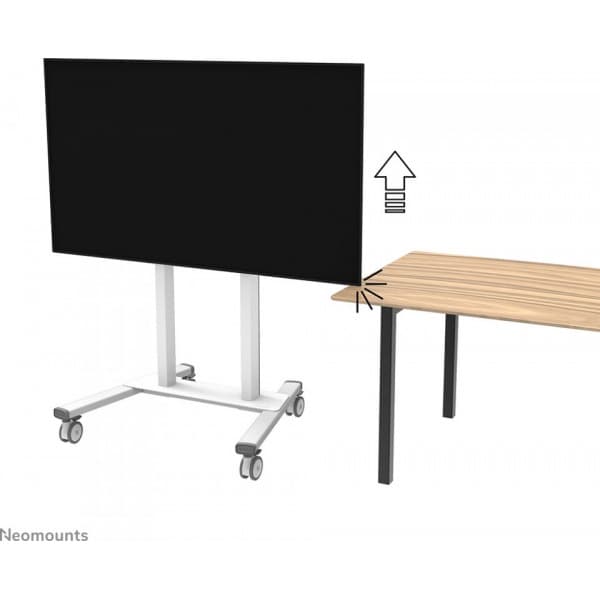 Neomounts By Newstar FL55-875WH1 -motoriserad golvstativ för upp till 100" skärmar