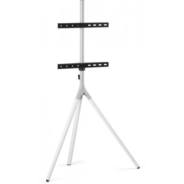 One For All WM7462 - Design golvstativ för 32-65-tums TV-apparater, vit metall
