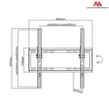 Miniatyrbillede 3 af 10: Maclean MC-774 TV stativ 32-55" max vesa 400x400 35kg