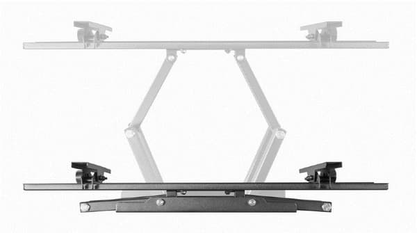 Gembird WM-70ST-01 TV-fatning 177,8 cm (70") Sort