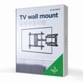 Miniatyrbild 6 av 10: Gembird WM-80ST-05 TV-väggfäste (full-motion), 37”-80”, upp till 50 kg
