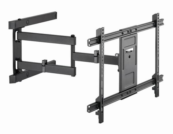Gembird WM-80ST-05 TV-väggfäste (full-motion), 37”-80”, upp till 50 kg Svart