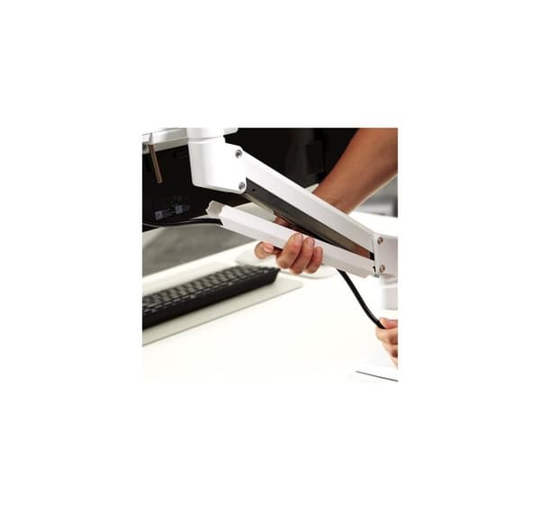 Skærmarm Tallo Modular™ 2ms hvid, FELLOWES