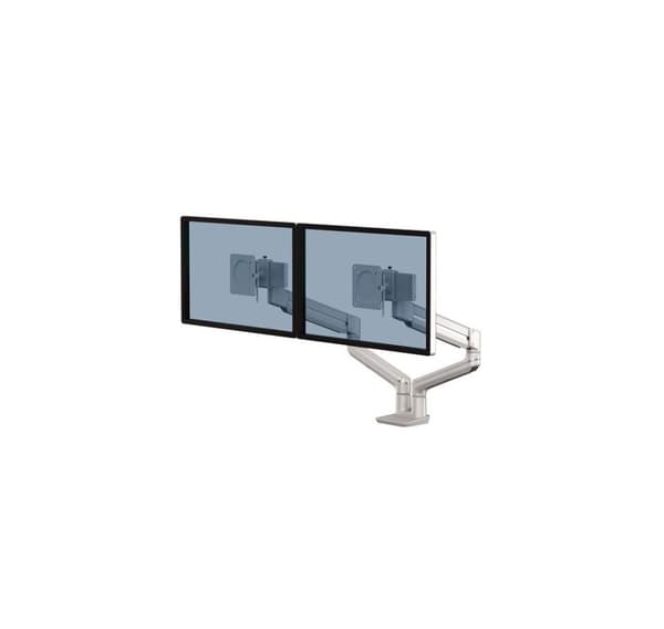 Monitor ACC arm tallo dobbelt/sølv 8613101 Fellowes
