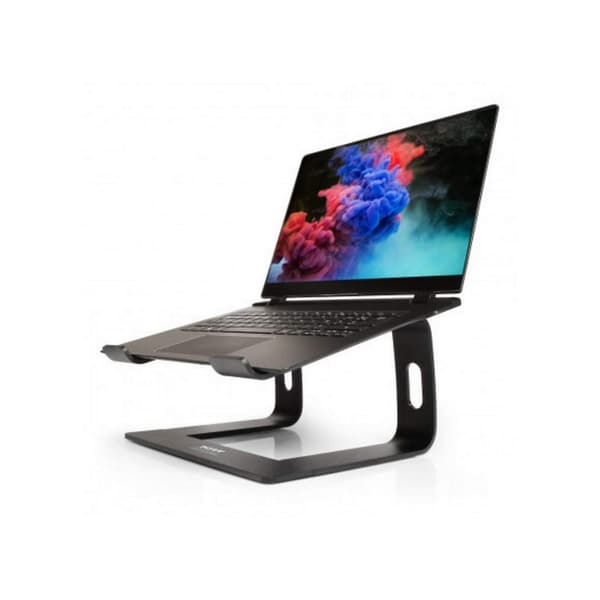 Laptopstöd Port Designs 901103 Aluminium Gjuten aluminium, Svart