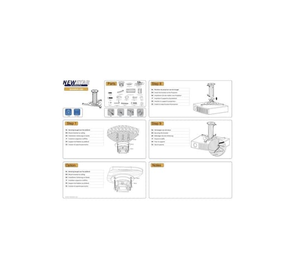 Projektor loftmontering 15KG BEAMER-C80, NEOMOUNTS