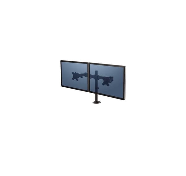 Reflex dual monitor arm, sort, 8502601 FELLOWES