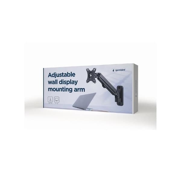 Display acc monteringsarm 27"/ma-wa1-01, Gembird