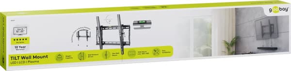Goobay PRO TILT M TV holder 32"-55" op til 70 kg Sort