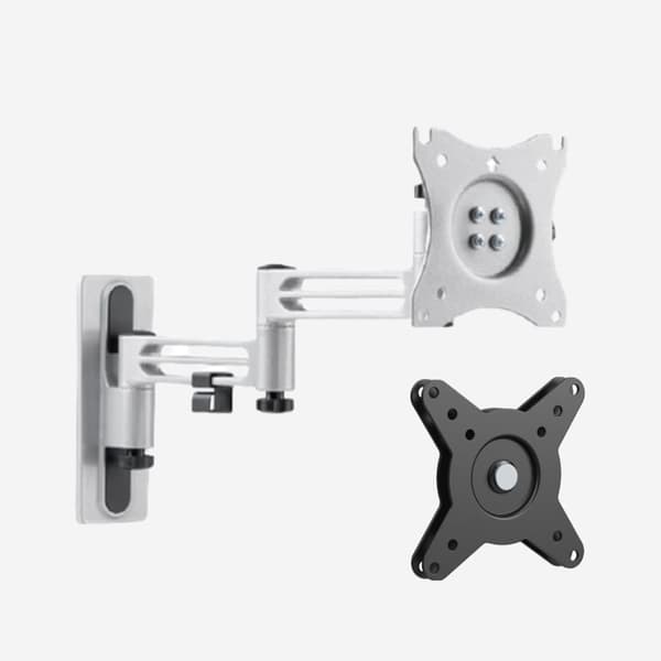 TV Vægbeslag med drejelig adapter til Dual Arm Autocamper / Campingvogn