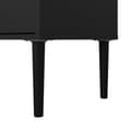 Miniatyrbild 8 av 10: Media TV möbel 2 dörrar 1 låda svart matt.