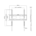 Miniatyrbild 2 av 3: Universal väggfäste för LED-TV (32-55") LP42-44F
