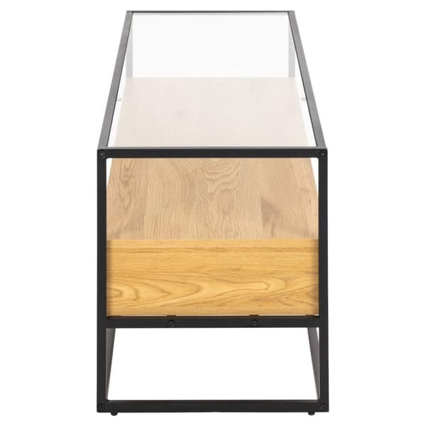 Randolf TV-bord 3 hyller eik dekor.