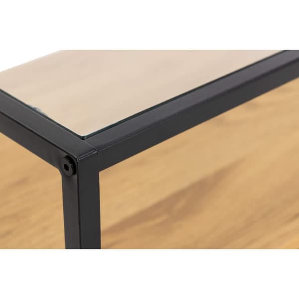 Randolf TV-bord 3 hyller eik dekor.