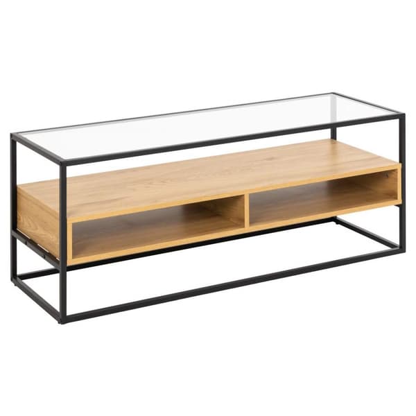 Randolf TV-bord 3 hyller eik dekor.