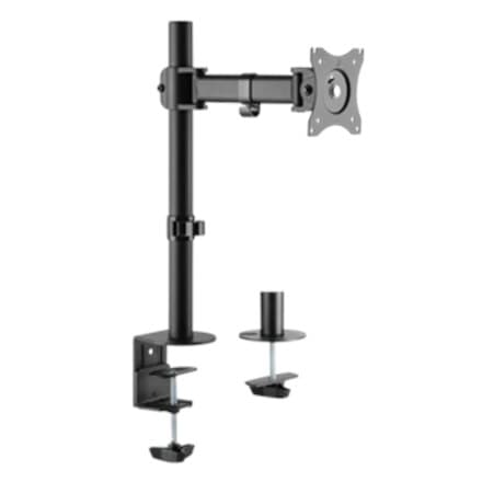 Logilink | BP0020 Monitor Skrivebordsbeslag, 13""-27"", arm 274mm | Maksimal vægt (kapacitet) 8 kg | Sort