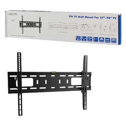 Logilink BP0018 TV Väggfäste, 37""-70"", lutning+5°-10°, 56mm Logilink