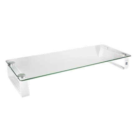 Logilink BP0027 Bordskærmsstige, glas Logilink Metallic, Transparent