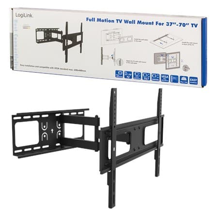 Logilink BP0028 TV Vægmontering, 37""-70"", tilt +10°-20°, svingbar +-90°, 475mm Logilink | Vægmontering | 37-70 "" | Maksimal vægt (