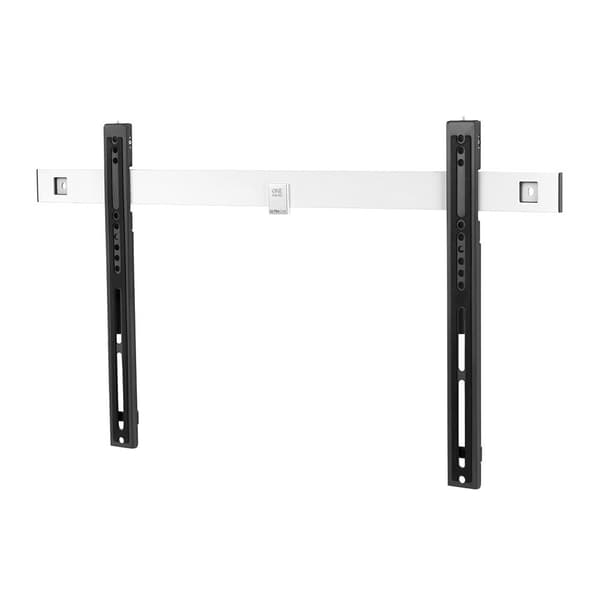 One For All Väggfäste Platt 84´´ Ultraslim Svart Max 80 kg Vit, Svart