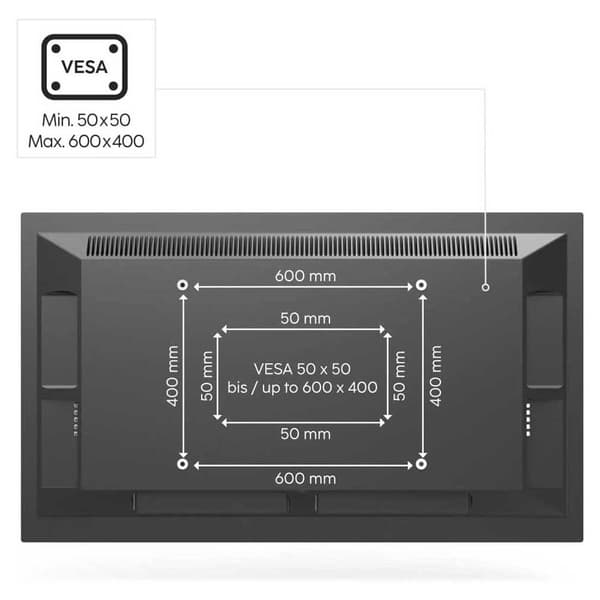 Hama Væg Tv-beslag 118080 Extra Slim 37´´ 90´´